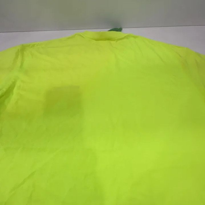 Balenciaga Balenciaga SS22 Neon Logo Print T-Shirt Size US M / EU 48-50 / 2 - 13 Thumbnail