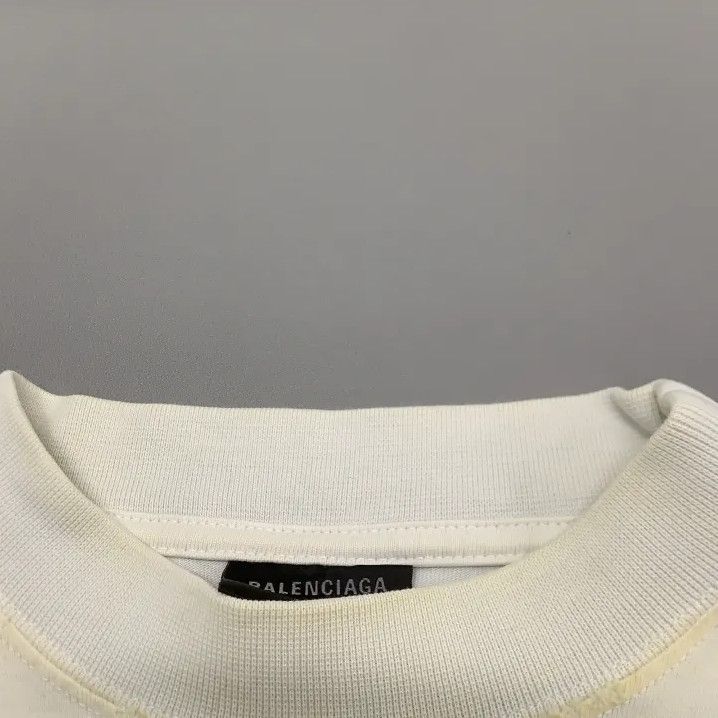 Balenciaga Balenciaga Casual Short Sleeve T-Shirt for Men and Women Size US XXS / EU 40 - 11 Thumbnail