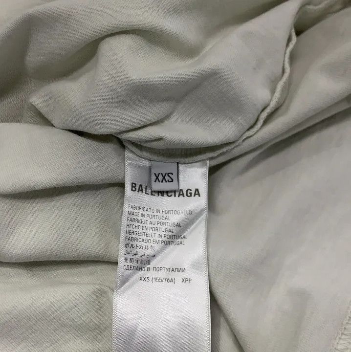 Balenciaga Balenciaga Casual Short Sleeve T-Shirt for Men and Women Size US XXS / EU 40 - 4 Thumbnail