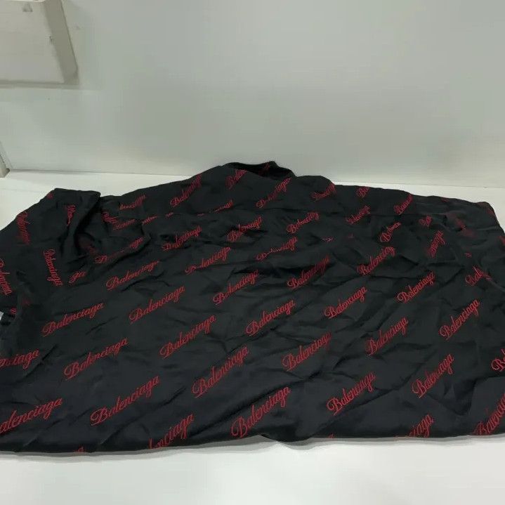 Balenciaga Balenciaga Logo Print Short Sleeve Shirt Size US M / EU 48-50 / 2 - 11 Thumbnail