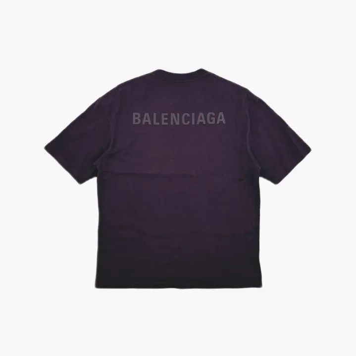 Balenciaga Balenciaga Logo Loose Fit Short Sleeve Tee Size US XS / EU 42 / 0 - 3 Thumbnail