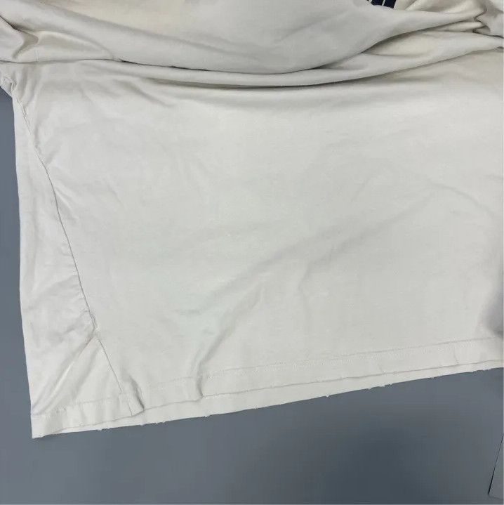 Balenciaga Balenciaga White Short Sleeve Logo T-Shirt Size US M / EU 48-50 / 2 - 8 Thumbnail