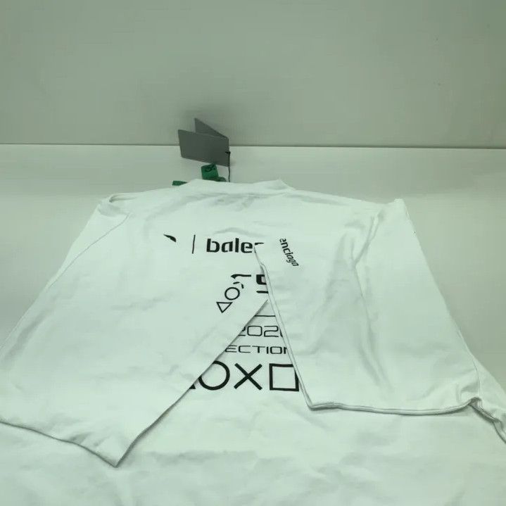 Balenciaga Balenciaga PlayStation FW21 Geometric Print T-Shirt Size US M / EU 48-50 / 2 - 14 Thumbnail