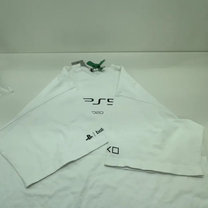 Balenciaga Balenciaga PlayStation FW21 Geometric Print T-Shirt Size US M / EU 48-50 / 2 - 9 Thumbnail