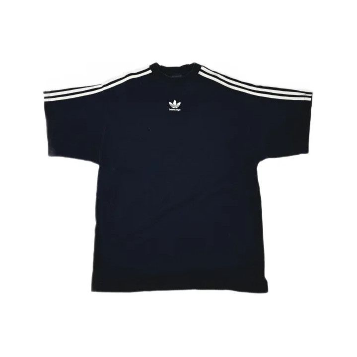 Balenciaga Balenciaga x adidas Originals Logo Short Sleeve T-Shirt Size US L / EU 52-54 / 3 - 2 Thumbnail