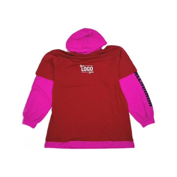 Balenciaga Balenciaga Colorblock Hoodie for Stylish Comfort Size US L / EU 52-54 / 3 - 2 Thumbnail
