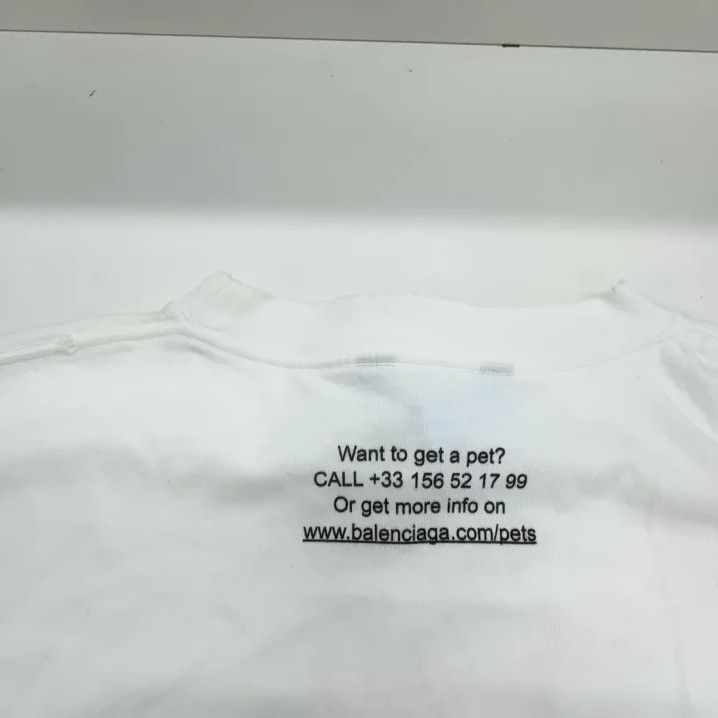 Balenciaga Balenciaga I Love Dogs Graphic T-Shirt Size US M / EU 48-50 / 2 - 9 Thumbnail