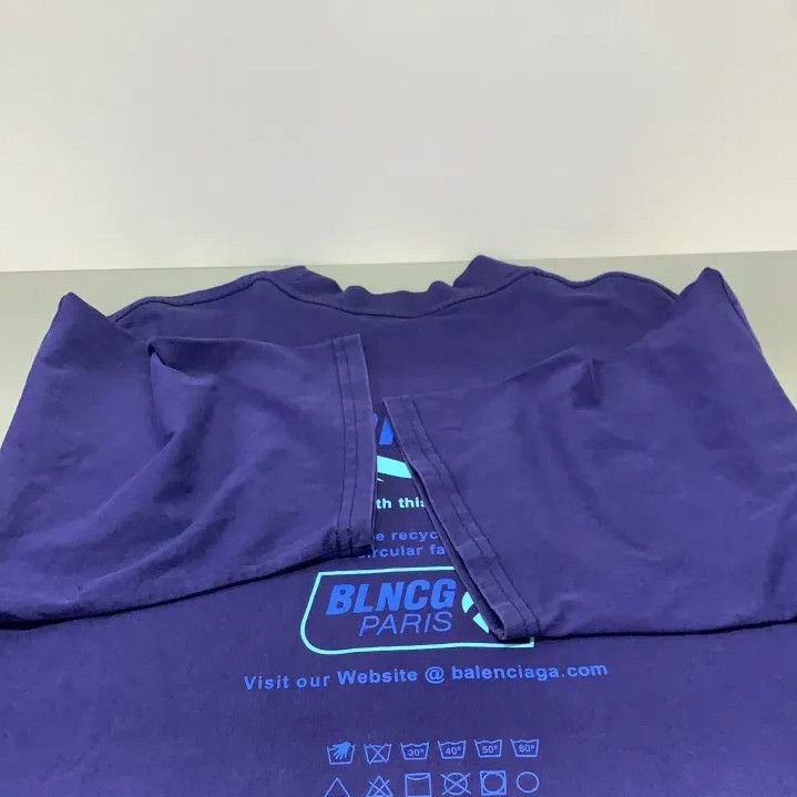 Balenciaga Balenciaga Retro Letter Print Loose Short Sleeve Tee Size US XXS / EU 40 - 18 Thumbnail
