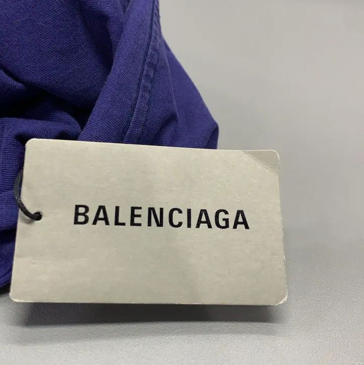Balenciaga Balenciaga Retro Letter Print Loose Short Sleeve Tee Size US XXS / EU 40 - 8 Thumbnail
