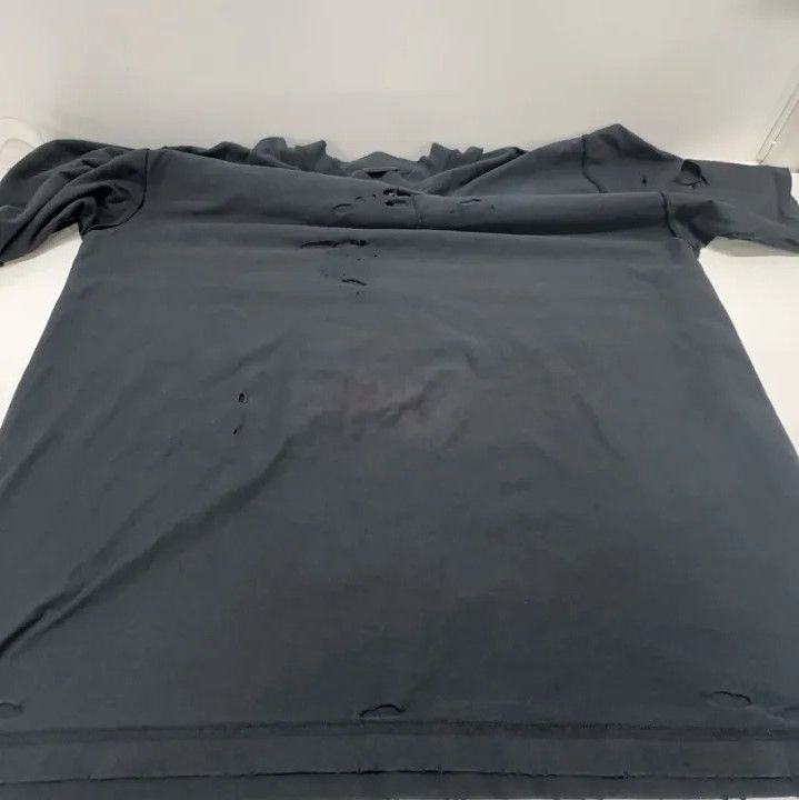Balenciaga Balenciaga Black Logo Oversized Short Sleeve T-shirt Size US S / EU 44-46 / 1 - 15 Thumbnail