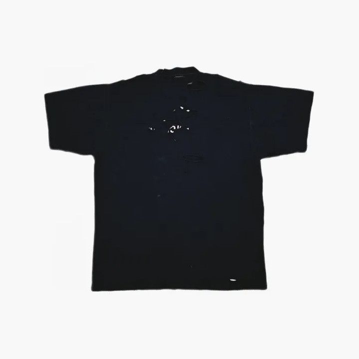 Balenciaga Balenciaga Black Logo Oversized Short Sleeve T-shirt Size US S / EU 44-46 / 1 - 3 Thumbnail
