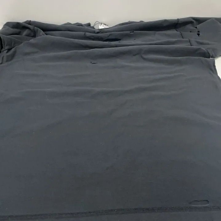 Balenciaga Balenciaga Black Logo Oversized Short Sleeve T-shirt Size US S / EU 44-46 / 1 - 18 Thumbnail