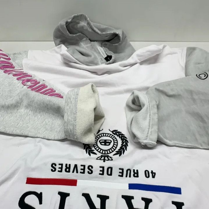 Balenciaga Balenciaga White Logo Graphic Hoodie for Men Size US M / EU 48-50 / 2 - 13 Thumbnail
