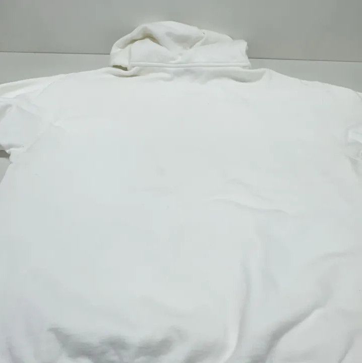 Balenciaga Balenciaga White Logo Print Hoodie for Men Size US XS / EU 42 / 0 - 14 Thumbnail
