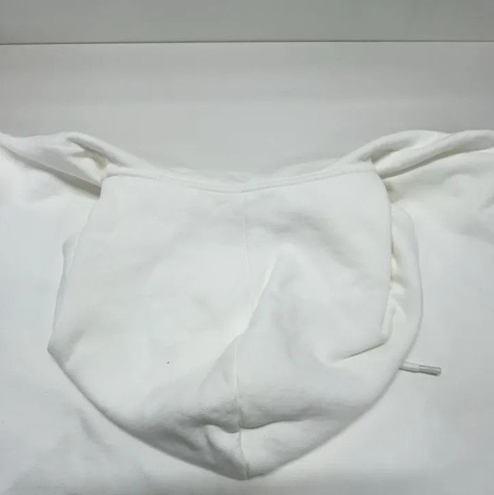 Balenciaga Balenciaga White Logo Print Hoodie for Men Size US XS / EU 42 / 0 - 7 Thumbnail