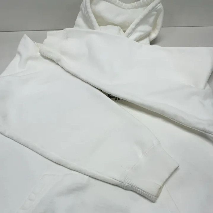 Balenciaga Balenciaga White Logo Print Hoodie for Men Size US XS / EU 42 / 0 - 12 Thumbnail
