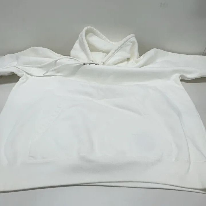 Balenciaga Balenciaga White Logo Print Hoodie for Men Size US XS / EU 42 / 0 - 10 Thumbnail