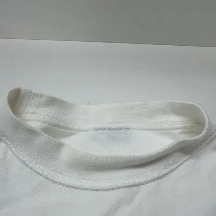 Balenciaga Balenciaga x Adidas White Logo Embroidered T-Shirt Size US M / EU 48-50 / 2 - 6 Thumbnail