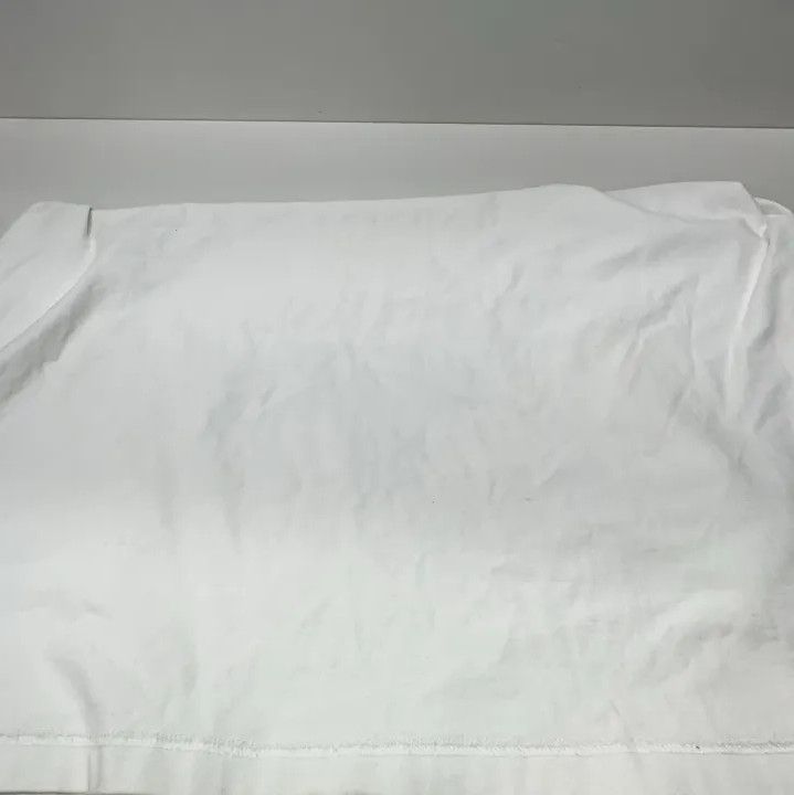 Balenciaga Balenciaga x Adidas White Logo Embroidered T-Shirt Size US M / EU 48-50 / 2 - 12 Thumbnail