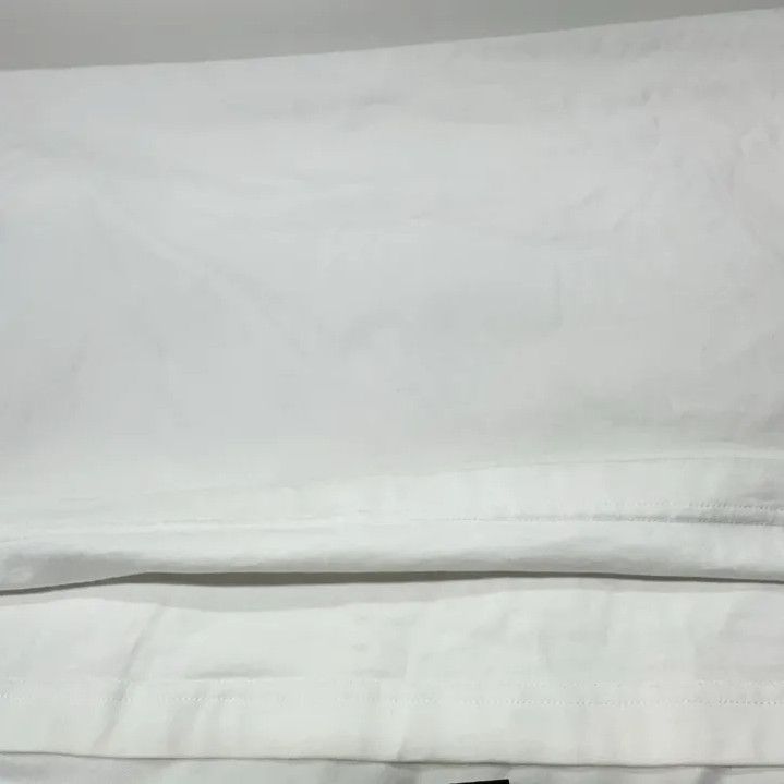 Balenciaga Balenciaga x Adidas White Logo Embroidered T-Shirt Size US M / EU 48-50 / 2 - 9 Thumbnail
