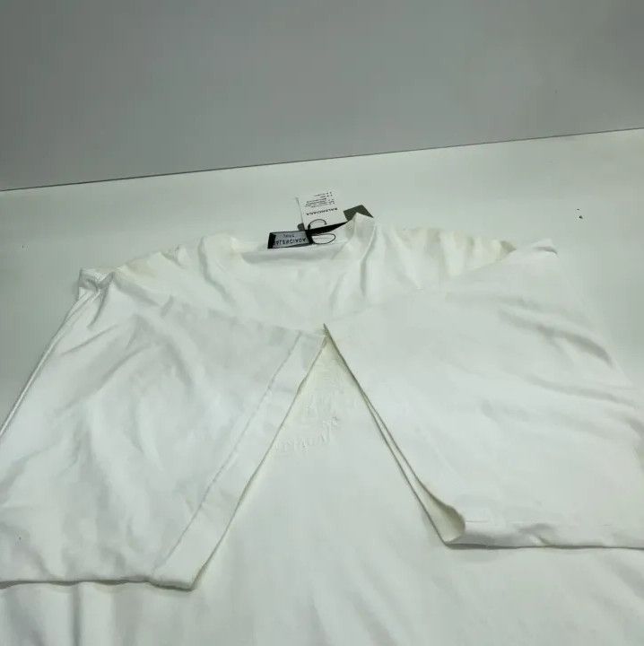 Balenciaga Balenciaga Logo White Short Sleeve T-Shirt Size US XS / EU 42 / 0 - 11 Thumbnail