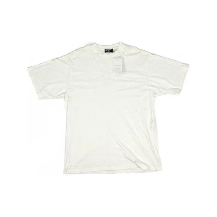 Balenciaga Balenciaga Logo White Short Sleeve T-Shirt Size US XS / EU 42 / 0 - 2 Thumbnail