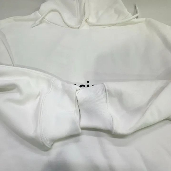 Balenciaga Balenciaga Oversized White Hoodie for Men Size US S / EU 44-46 / 1 - 9 Thumbnail