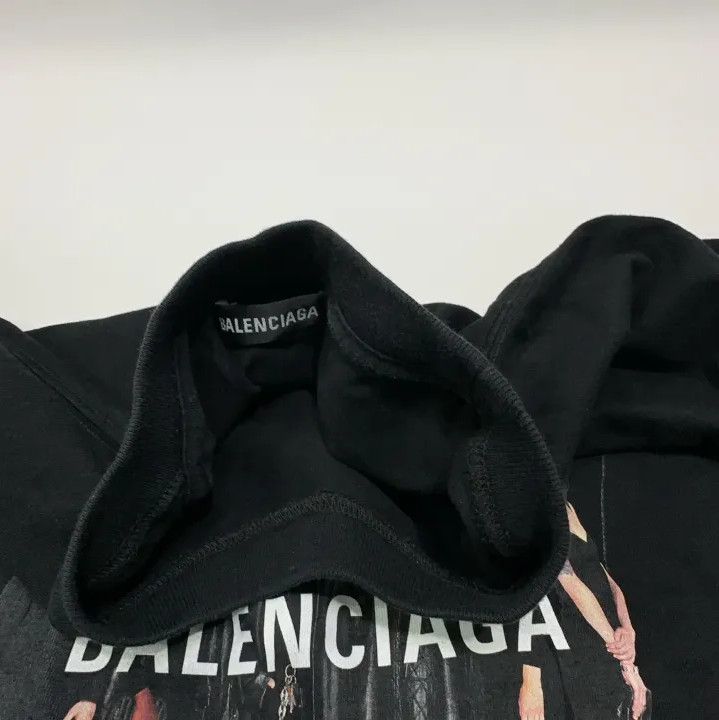 Balenciaga Balenciaga Vintage Logo Print Black Short Sleeve T-Shirt Size US M / EU 48-50 / 2 - 7 Thumbnail