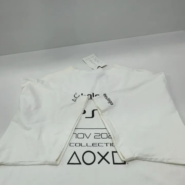 Balenciaga Balenciaga x PlayStation White Graphic Tee Size US S / EU 44-46 / 1 - 13 Thumbnail