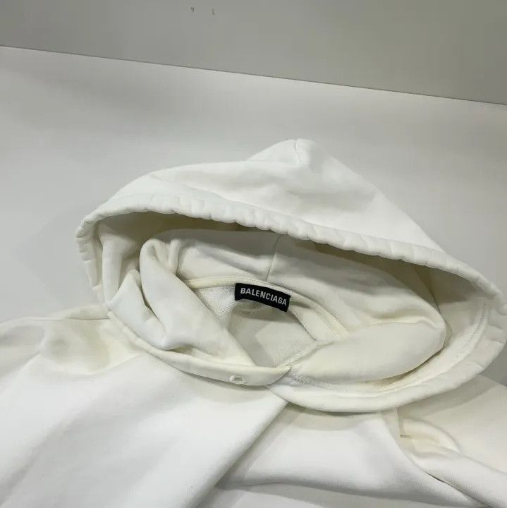 Balenciaga Balenciaga Oversized Logo Hoodie for Men Size US M / EU 48-50 / 2 - 7 Thumbnail
