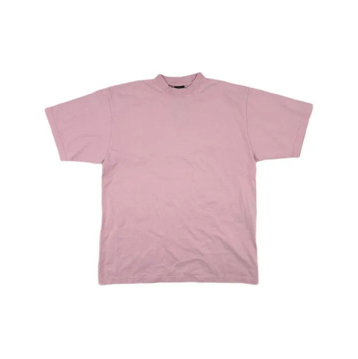 Balenciaga Balenciaga FW23 Pink Crystal Neck T-Shirt Size US L / EU 52-54 / 3 - 2 Thumbnail