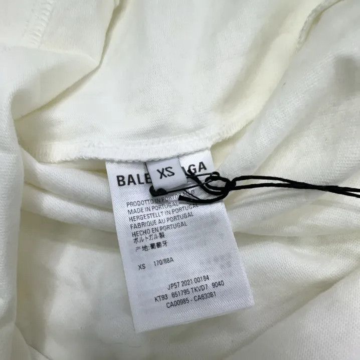 Balenciaga Balenciaga NASA Collaboration Oversized White T-Shirt Size US XS / EU 42 / 0 - 5 Thumbnail
