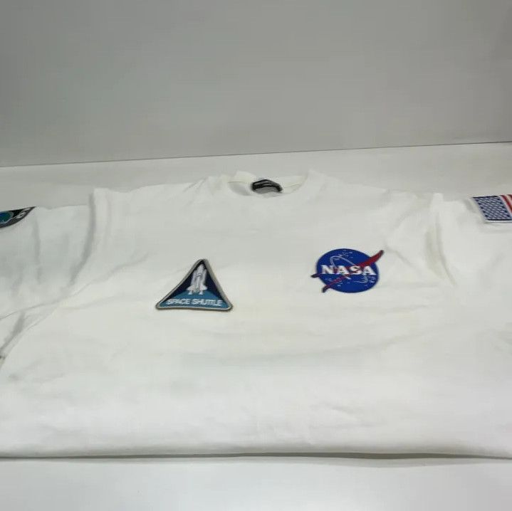Balenciaga Balenciaga NASA Collaboration Oversized White T-Shirt Size US XS / EU 42 / 0 - 8 Thumbnail