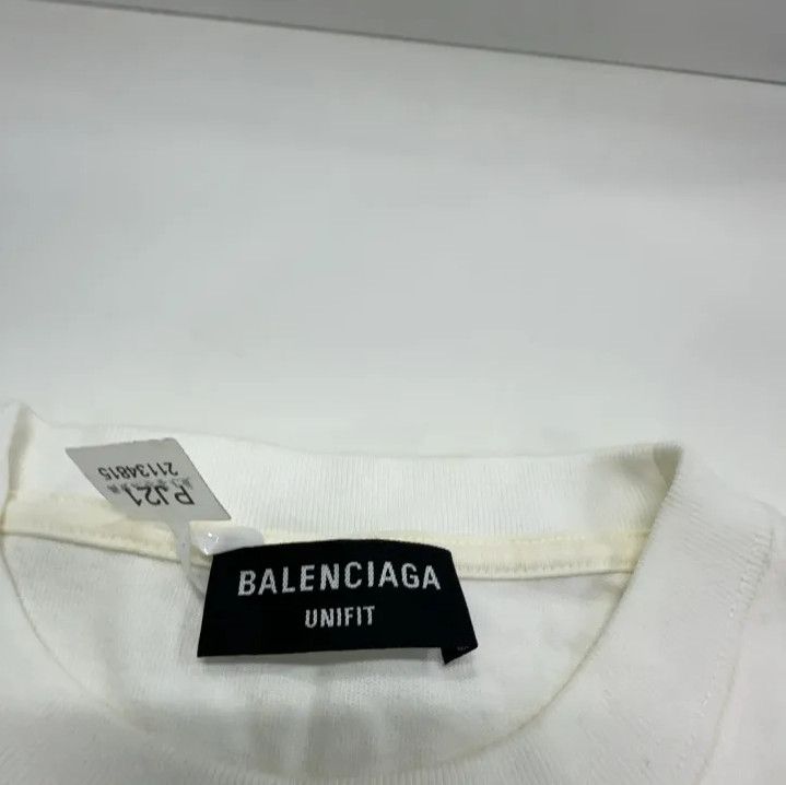 Balenciaga Balenciaga NASA Collaboration Oversized White T-Shirt Size US XS / EU 42 / 0 - 4 Thumbnail