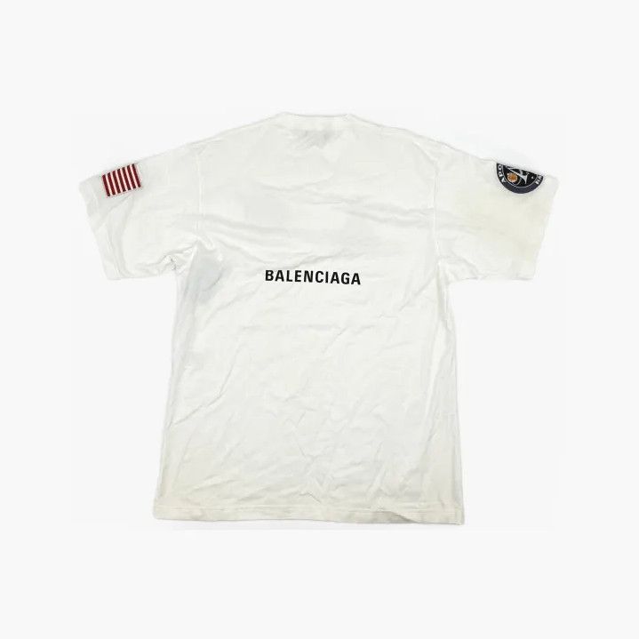 Balenciaga Balenciaga NASA Collaboration Oversized White T-Shirt Size US XS / EU 42 / 0 - 3 Thumbnail