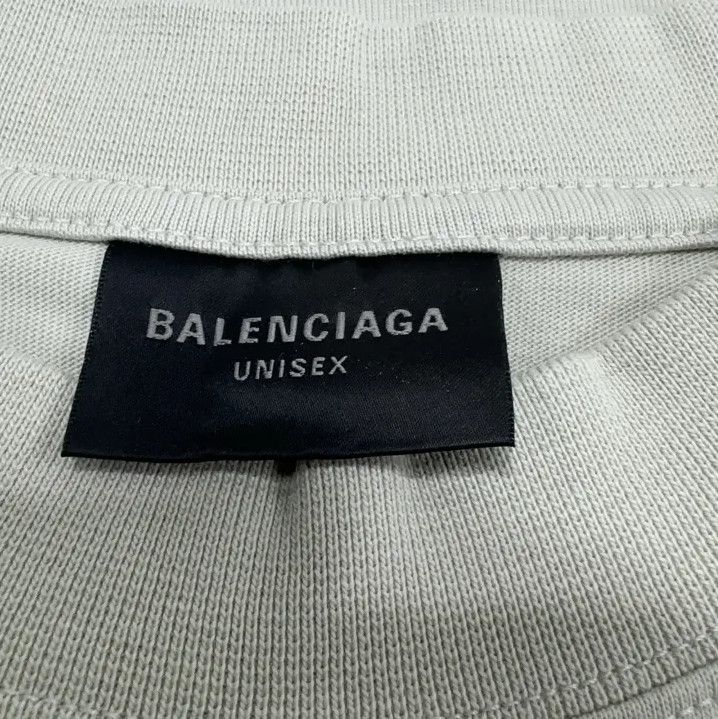 Balenciaga Balenciaga Dallas Logo Short Sleeve T-Shirt Size US XL / EU 56 / 4 - 4 Thumbnail