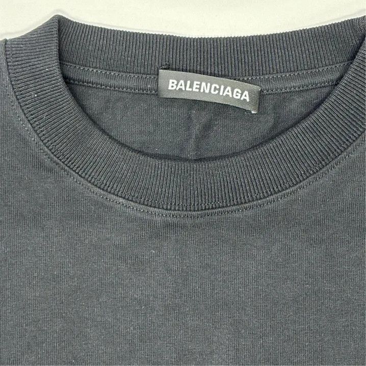 Balenciaga Balenciaga Black X Rated Graphic T-Shirt Size US XL / EU 56 / 4 - 5 Thumbnail