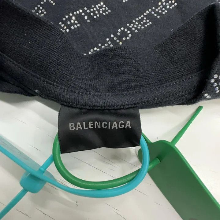 Balenciaga Balenciaga Black Logo Long Sleeve T-Shirt Size US S / EU 44-46 / 1 - 2 Thumbnail