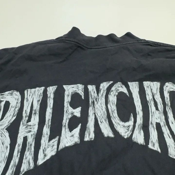 Balenciaga Balenciaga Paris Graphic Short Sleeve T-Shirt Size US S / EU 44-46 / 1 - 5 Thumbnail