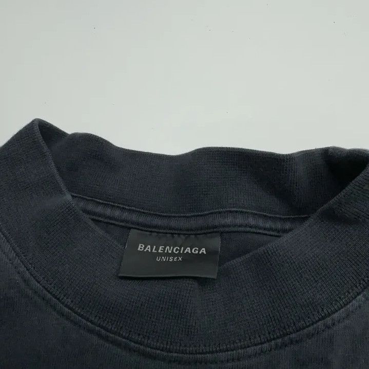 Balenciaga Balenciaga Paris Graphic Short Sleeve T-Shirt Size US S / EU 44-46 / 1 - 4 Thumbnail