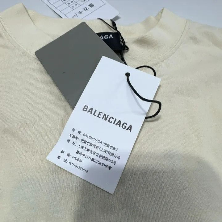 Balenciaga Balenciaga SS22 Letter Print Short Sleeve T-Shirt Size US XS / EU 42 / 0 - 7 Thumbnail