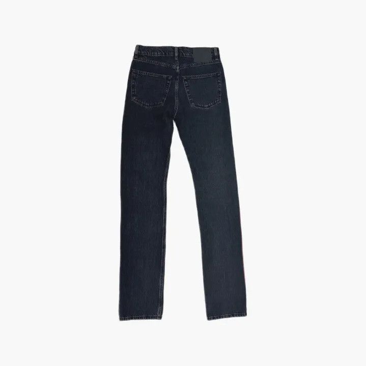 Balenciaga Balenciaga Stylish Black Denim Trousers with Stripes Size US 28 / EU 44 - 3 Thumbnail