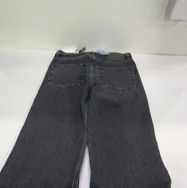 Balenciaga Balenciaga Stylish Black Denim Trousers with Stripes Size US 28 / EU 44 - 11 Thumbnail