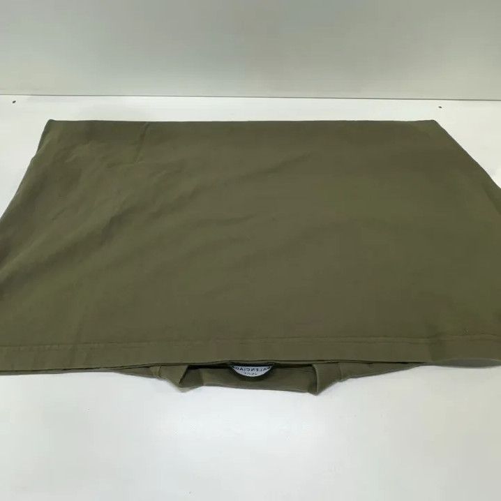 Balenciaga Balenciaga Logo Print Oversized Military Green T-shirt Size US L / EU 52-54 / 3 - 14 Thumbnail