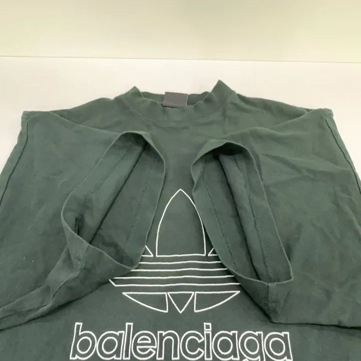 Balenciaga Balenciaga x Adidas Original Logo Tee Size US M / EU 48-50 / 2 - 9 Thumbnail