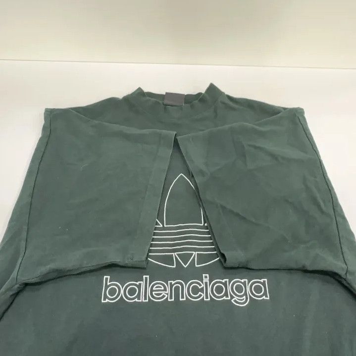 Balenciaga Balenciaga x Adidas Original Logo Tee Size US M / EU 48-50 / 2 - 8 Thumbnail