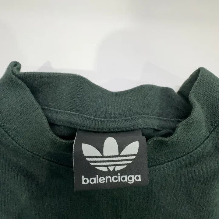 Balenciaga Balenciaga x Adidas Original Logo Tee Size US M / EU 48-50 / 2 - 6 Thumbnail