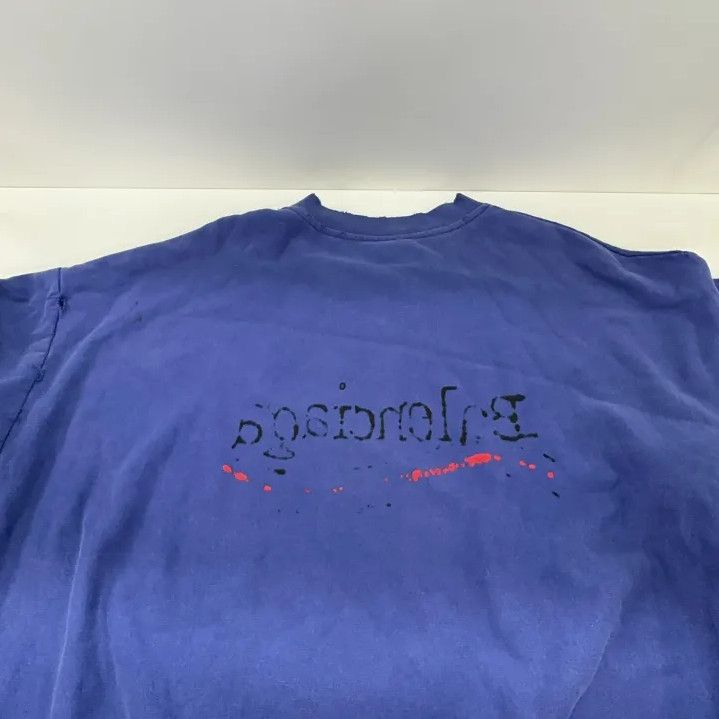 Balenciaga Balenciaga SS23 Logo Graphic Long Sleeve Sweatshirt Size US M / EU 48-50 / 2 - 14 Thumbnail