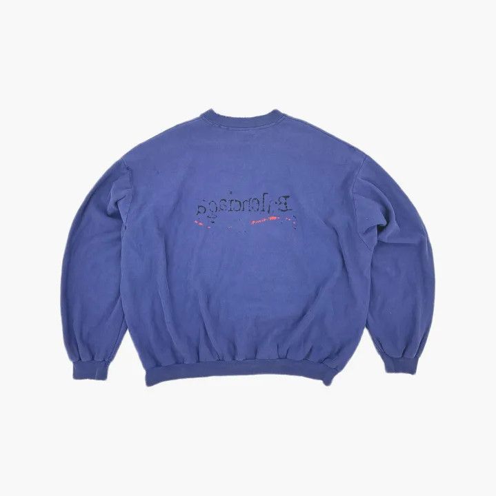 Balenciaga Balenciaga SS23 Logo Graphic Long Sleeve Sweatshirt Size US M / EU 48-50 / 2 - 3 Thumbnail