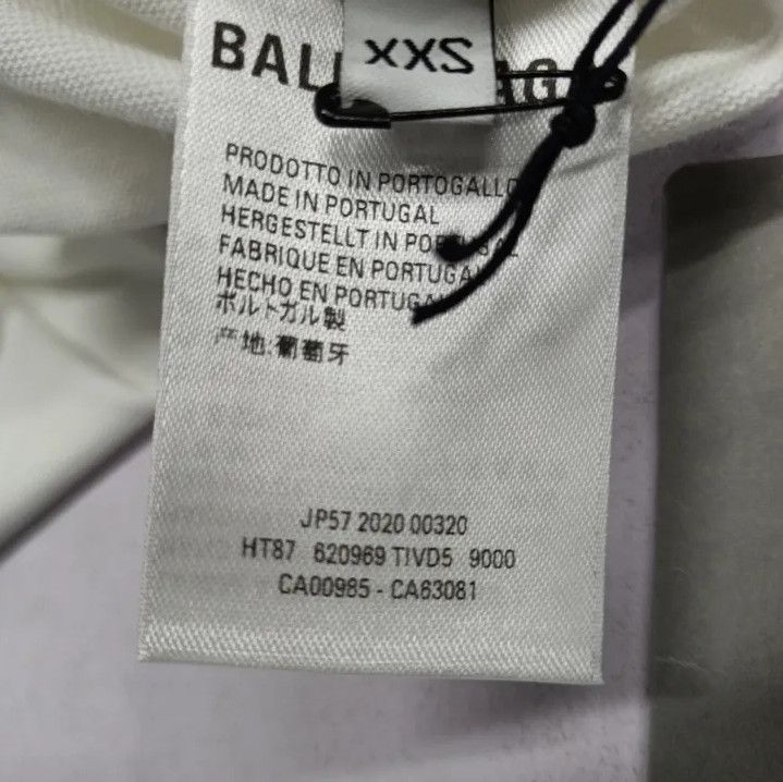Balenciaga Balenciaga White Gym Wear Short Sleeve T-Shirt Size US XXS / EU 40 - 4 Thumbnail